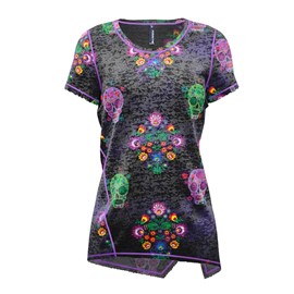 CRAZY IDEA T-SHIRT ALOHA DONNA